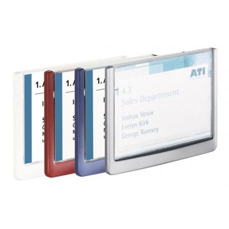 DURABLE Tabliczka przydrzwiowa Click Sign 210x148,5mm czerwona 4866-03