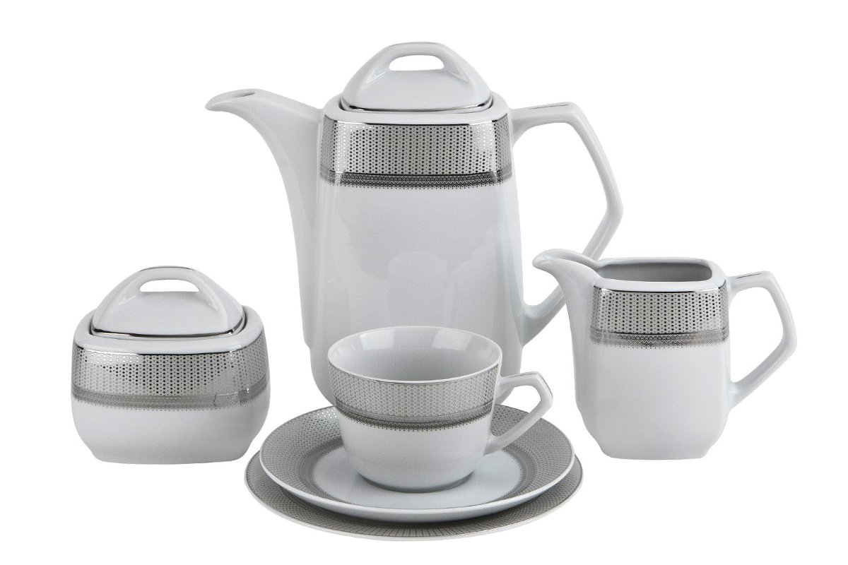 Serwis do kawy 12/27 Amaro Silver