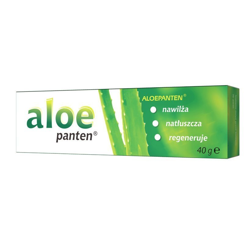 Aloepanten, żel, 40 g Oparzenia - Regeneruje