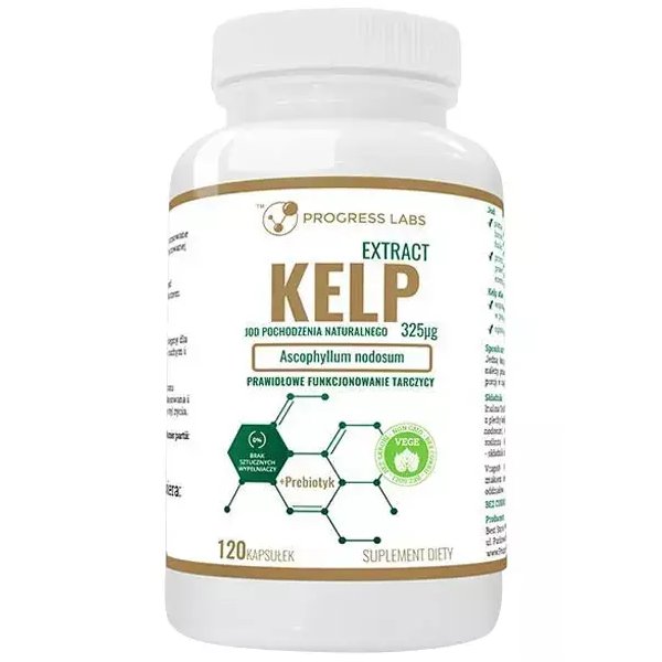 PROGRESS LABS PROGRESS LABS Kelp Extract 325mcg 120caps