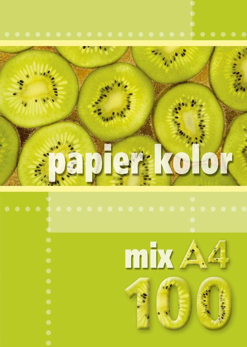 KRESKA Papier xero a4 mix 100 ark pp 1220302