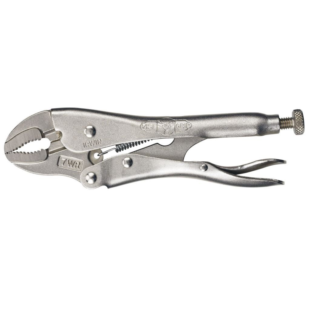 Irwin Szczypce zaciskowe 7WR, zaokrąglone szczęki, 175 mm, T0702EL4