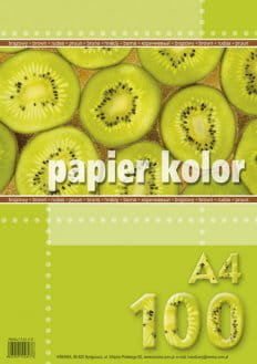 KRESKA Papier ksero Brązowy A4,
