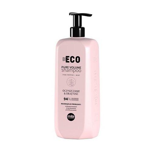 Mila Be Eco Pure Volume Shampoo Oczyszczanie & Objętość 250ml szampon do włosów niskoporowatych