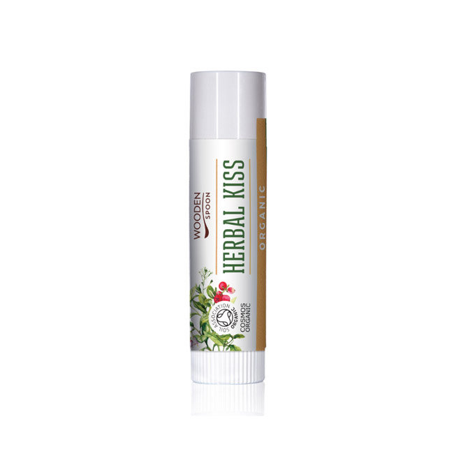 Wooden Spoon Organiczny balsam do ust Olive Kiss 4.3 ml