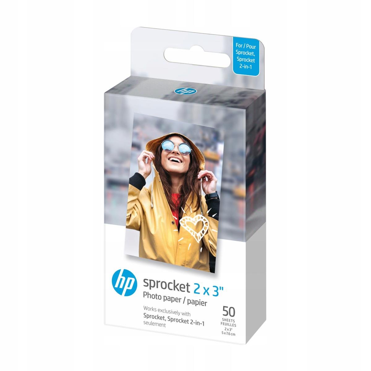 HP Sprocket Zink Paper 2x3" 50 szt SB6357