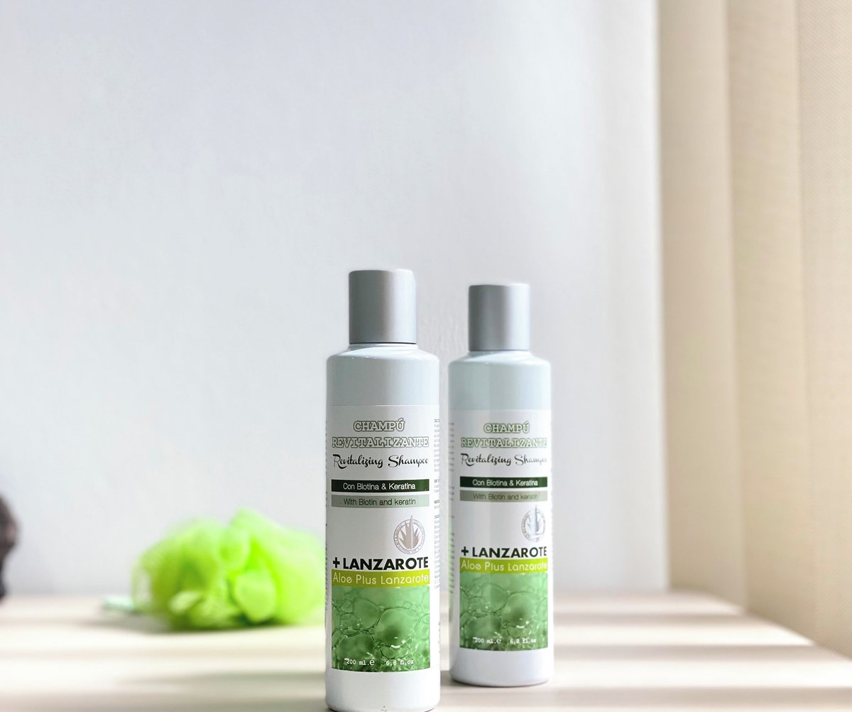 Aloe Plus Lanzarote, Aloesowy Szampon do Włosów z Keratoniną  Aloe Plus Lanzarote 200 ml