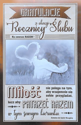AB Card, kartka na rocznicę ślubu 101