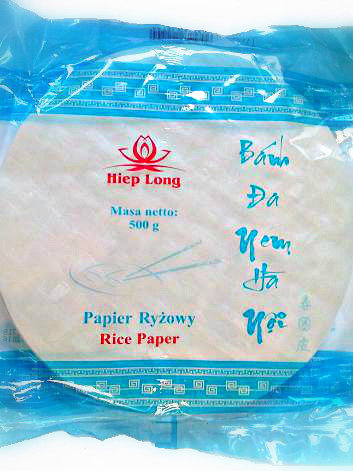 Hiep Long Papier ryżowy okrągły 22cm, 500g - Hiep Long 413-uniw