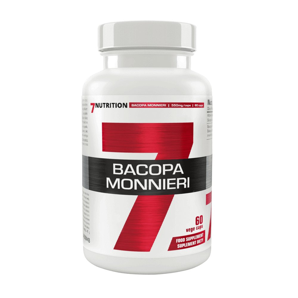 Zdjęcia - Witaminy i składniki mineralne 7 Nutrition 7NUTRITION Bacopa Monnieri 60vegcaps 