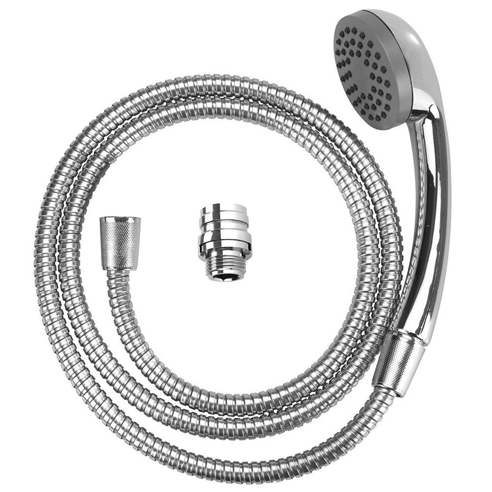 Wenko WENKO 22866100 umywalka prysznic Mobile słuchawka prysznicowa z wąż do prysznica ze stal nierdzewna 22866100