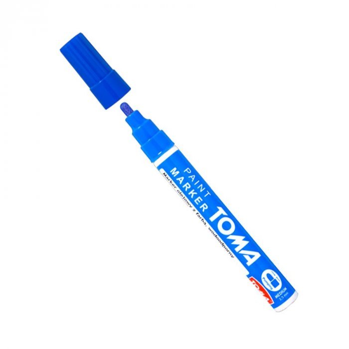 Toma Marker olejowy TO-440 2,5mm NIEBIESKI