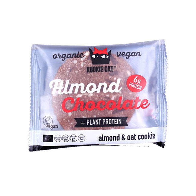 Kookie Cat ciastko wegańskie proteinowe z migdałami 50g BIO