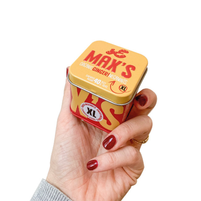 Max's Organic Miętuski imbirowe Ginger Mints 70g BIO