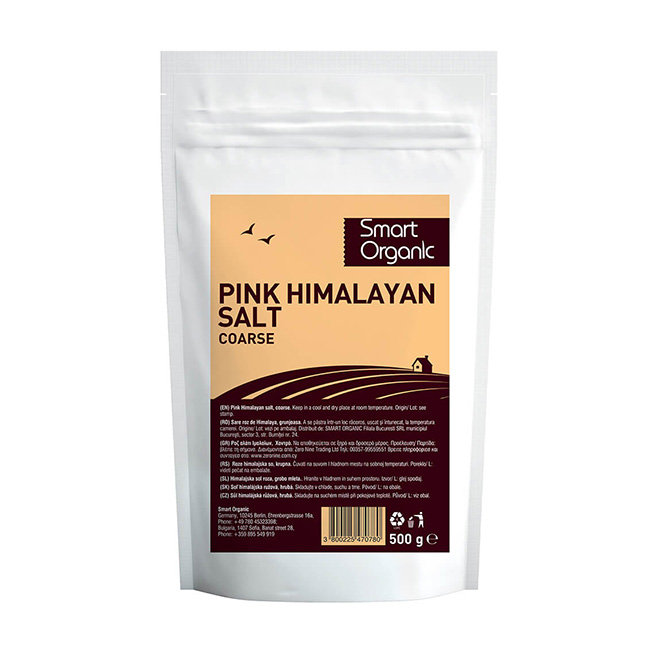 Dragon Superfoods różowa sól himalajska grubo mielona 500g