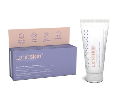 Фото - Крем і лосьйон Ziołolek Krem Lanoskin 100 Naturalna Lanolina 30g