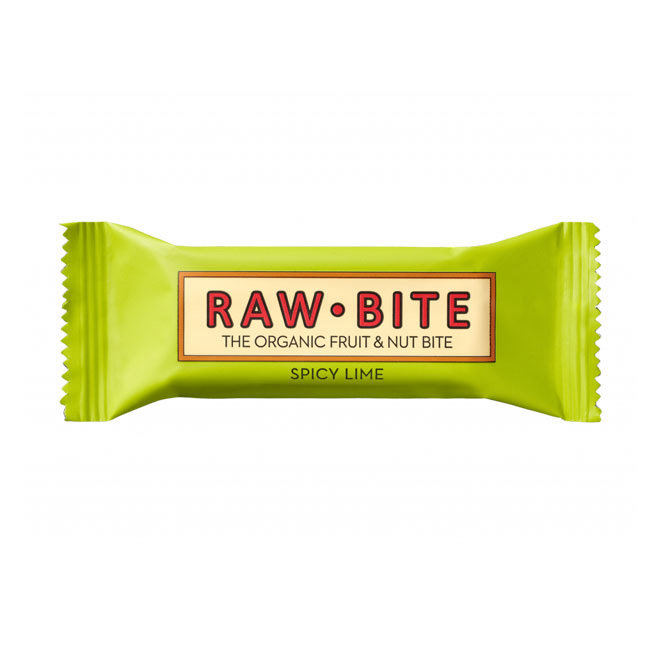 Raw Bite 078RAW BITE Baton z Limonką i Chili 50g BIO EKO LIBRAWOSTRLIM