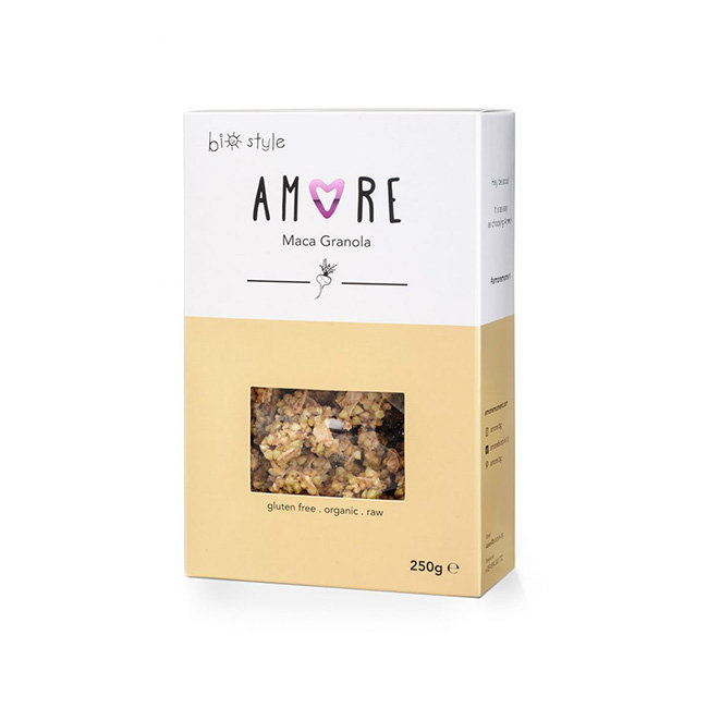Amore bezglutenowa Granola z korzeniem Maca 250g