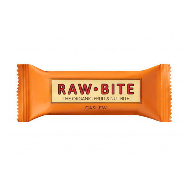 Raw Bite 078RAW BITE Baton z Orzechami Nerkowca 50g BIO EKO LIBRAWORZNERK