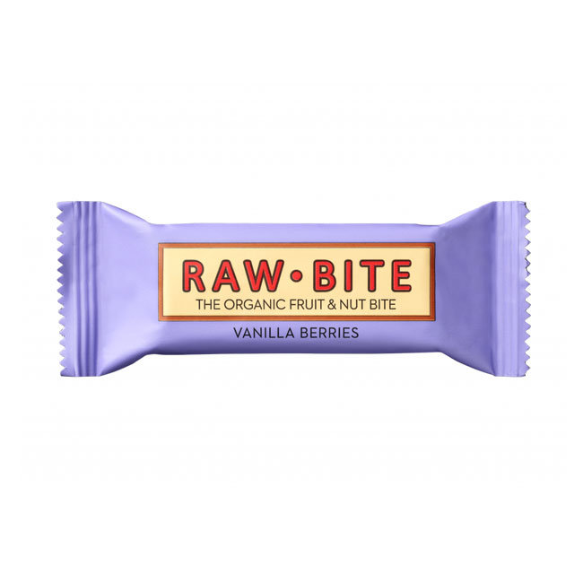 RawBite Baton Vanilla berries 50g 5712840020074