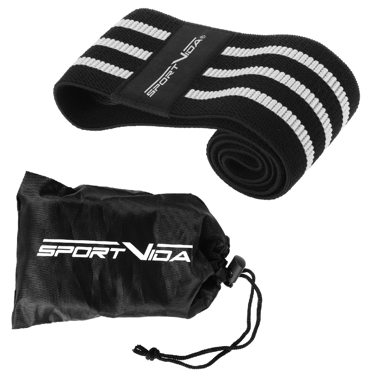 SportVida, taśma materiałowa do ćwiczeń, Hip Band Mini, lekka