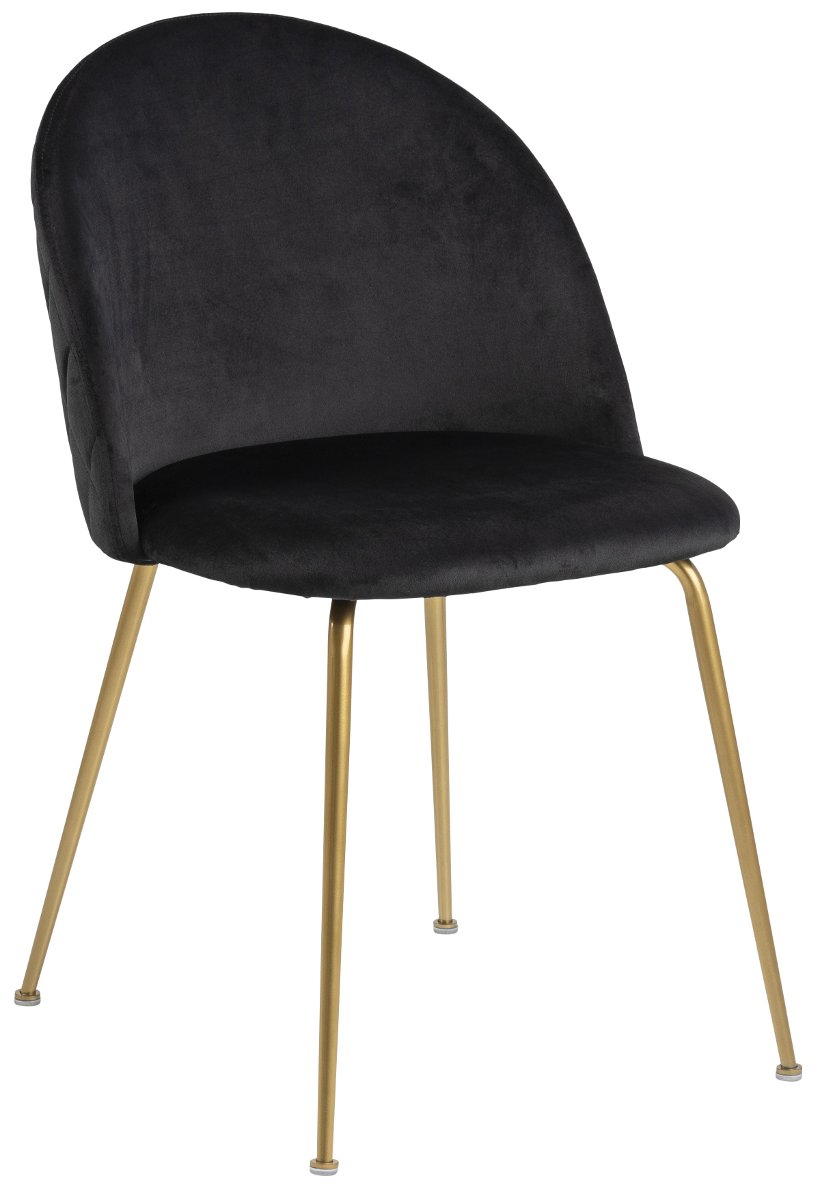 D2.Design Krzesło Louise Black /Gold 204470