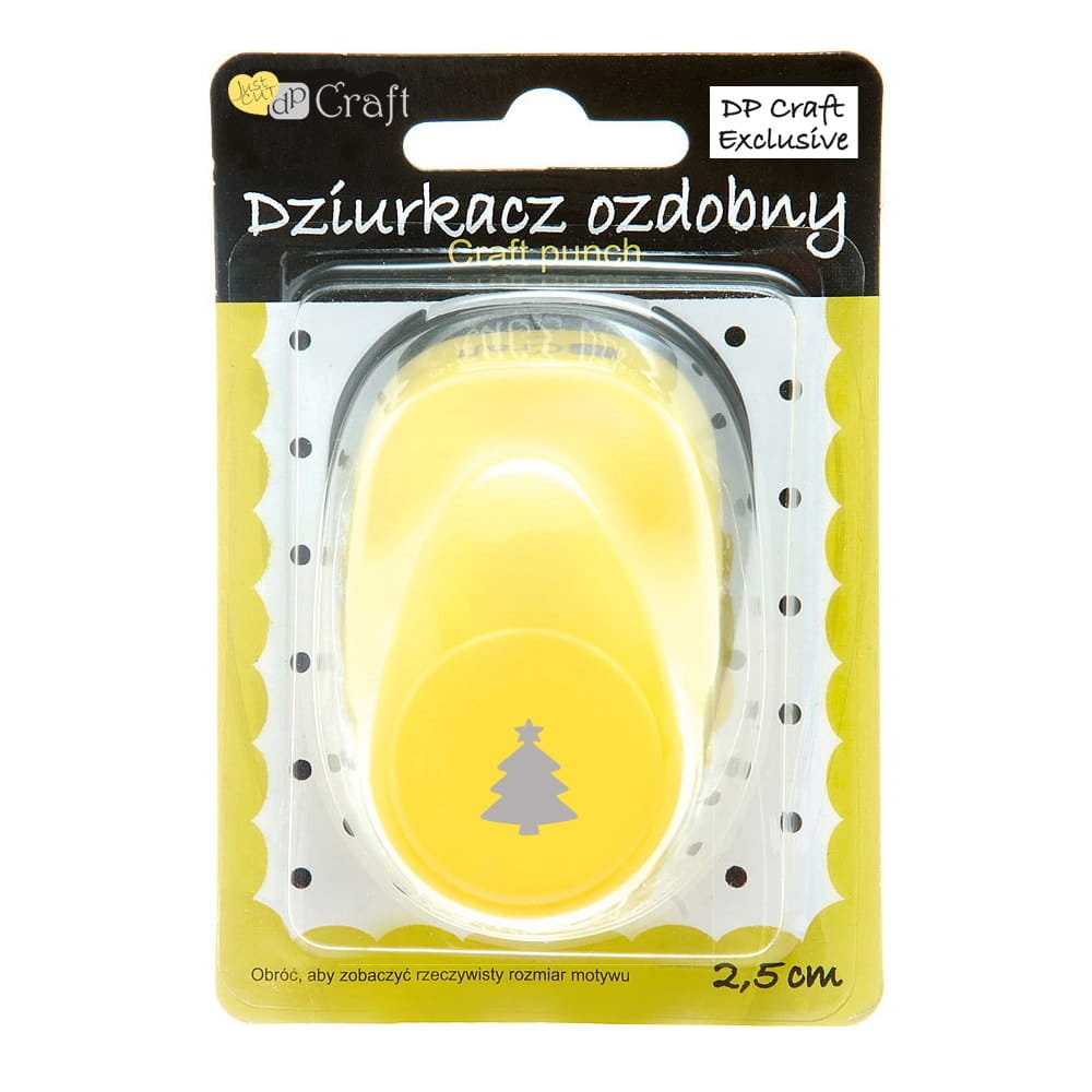 Dalprint Dziurkacz dekoracyjny Choinka 25 mm