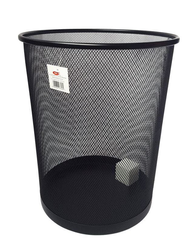 Kosz Okrągły Duży Net 295 Mm Czarny L5001