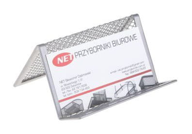 NET Wizytownik siatka srebrny Net Z902