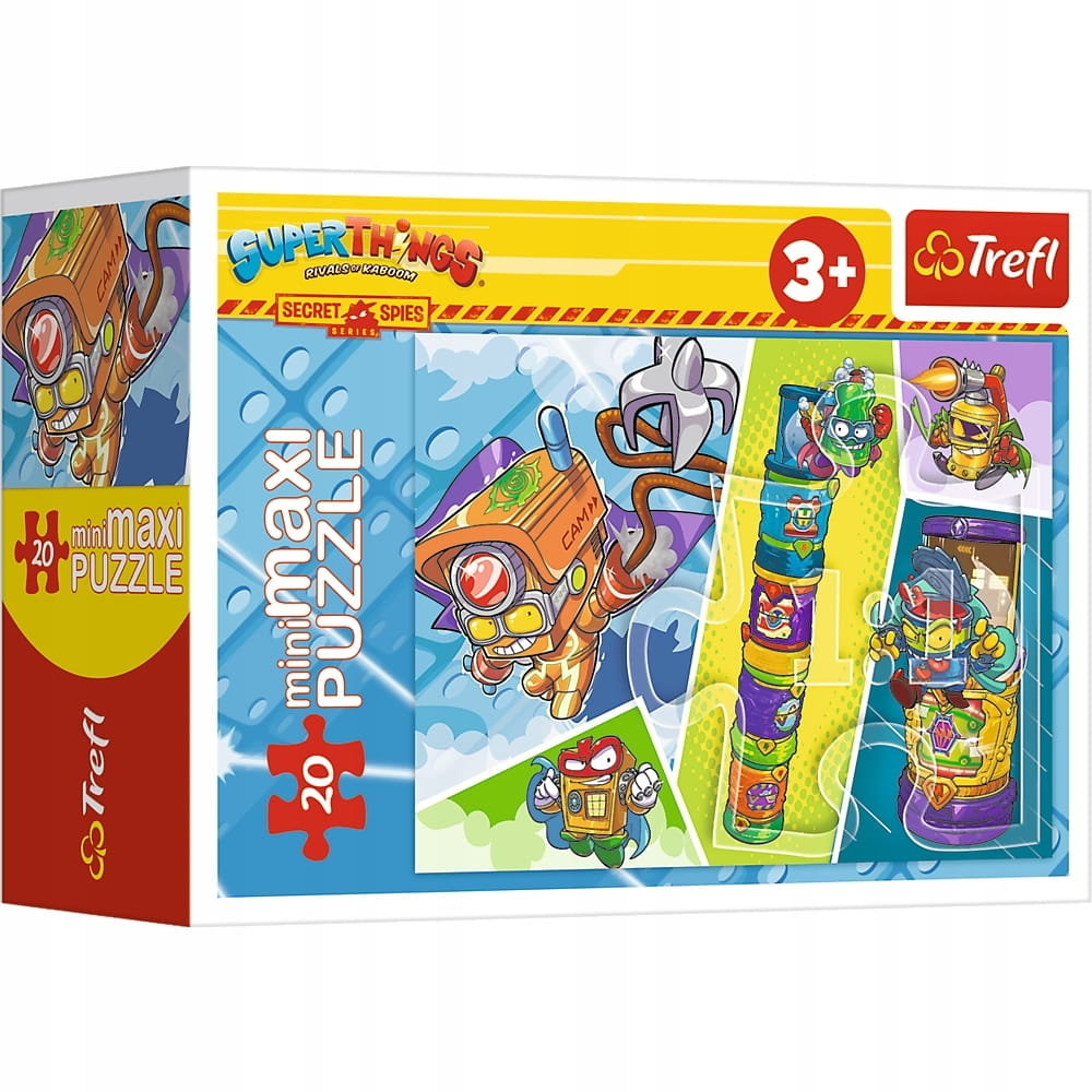 Trefl Puzzle 20el Minimaxi 21117 Super Szpiedzy