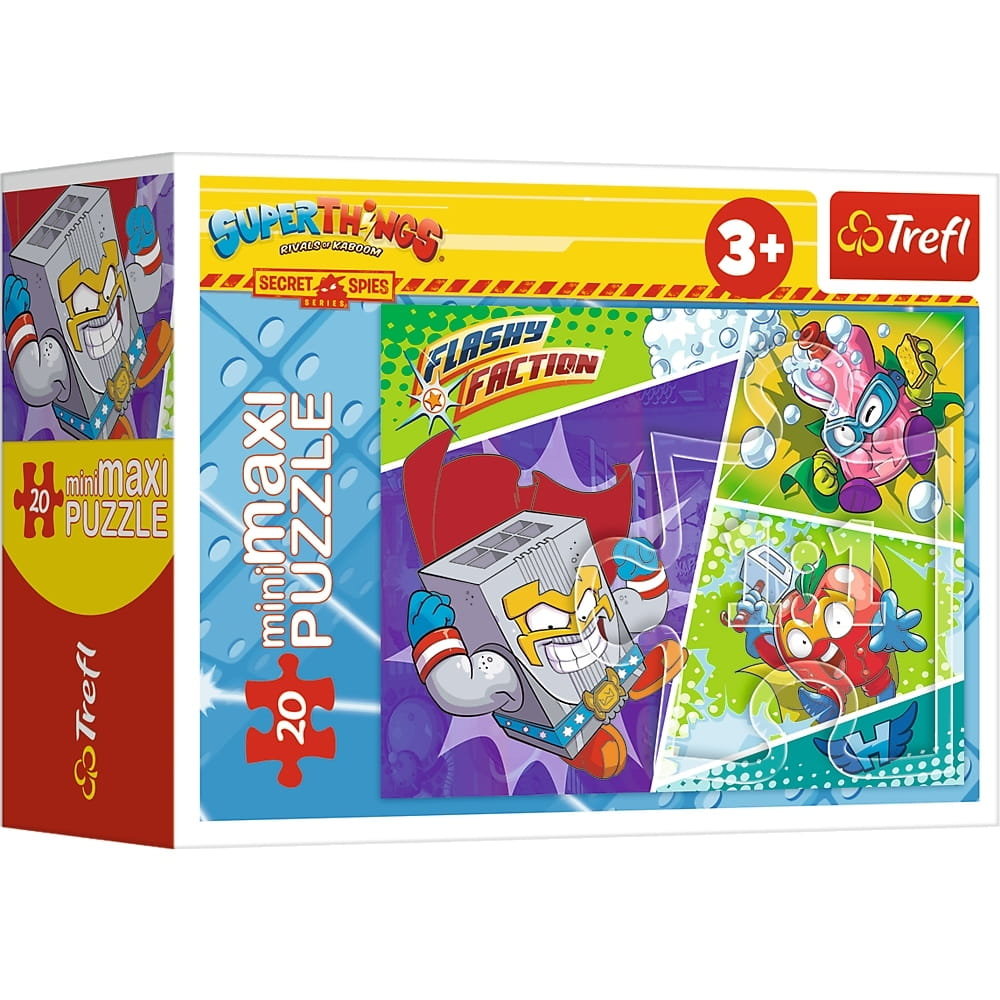 Trefl Puzzle 20el Minimaxi 21119 Super Szpiedzy