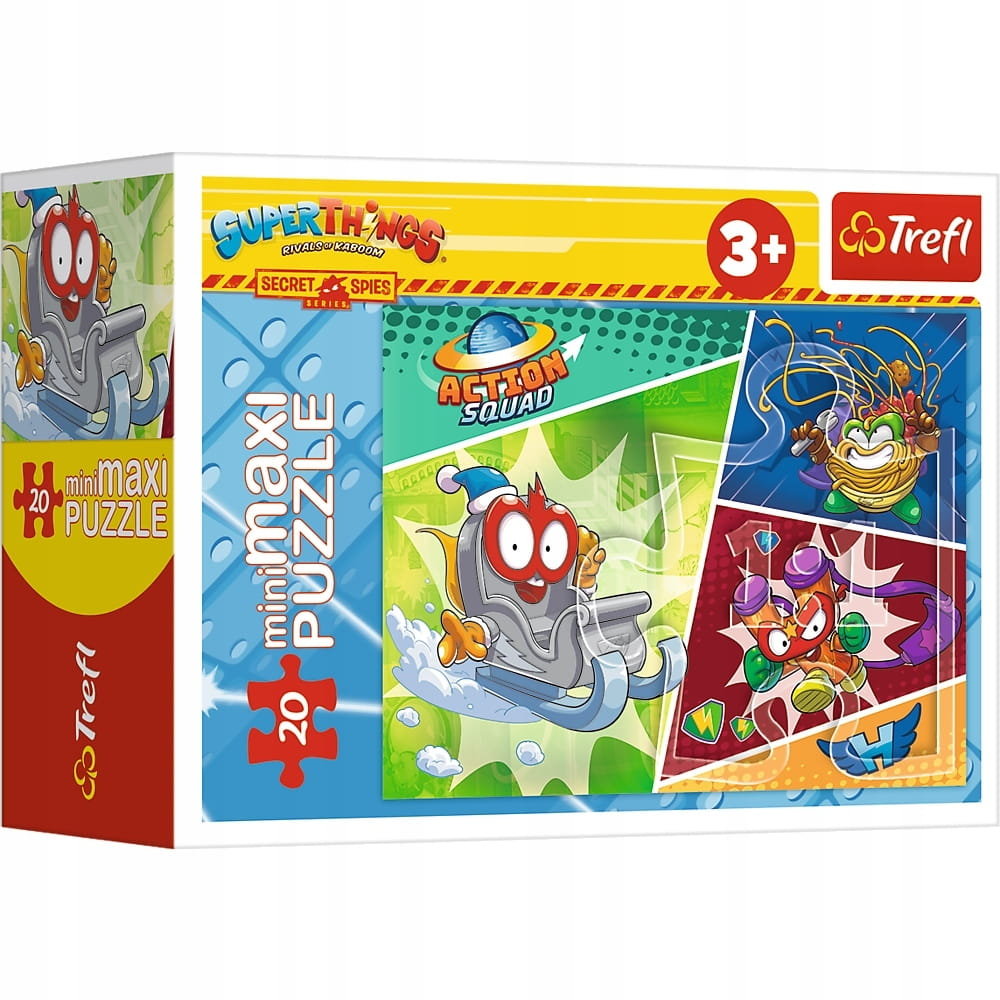 Puzzle miniMaxi 20 el. Super szpiedzy Trefl