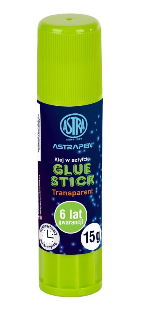 ASTRA Klej w sztyfcie ASTRAPEN transparent 15g AE538AST