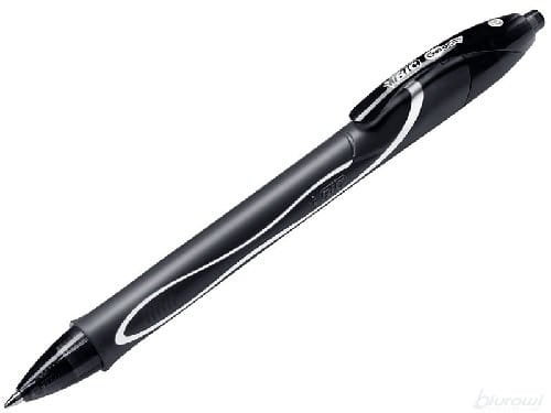 BiC Długopis żelowy Gelocity Czarny (12szt)