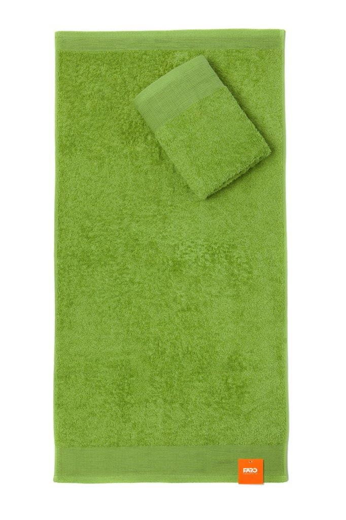 Faro Ręcznik AQUA 70x140 Frotte Zieleń Jabłk 500g WYP FAO032