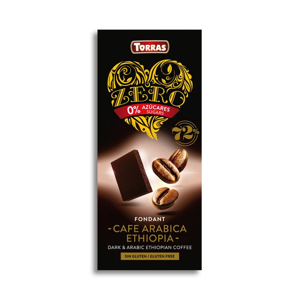 Torras Czekolada gorzka 72% kakao z kawą BC100g