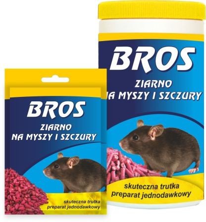 Bros ziarno na myszy i szczury 90g