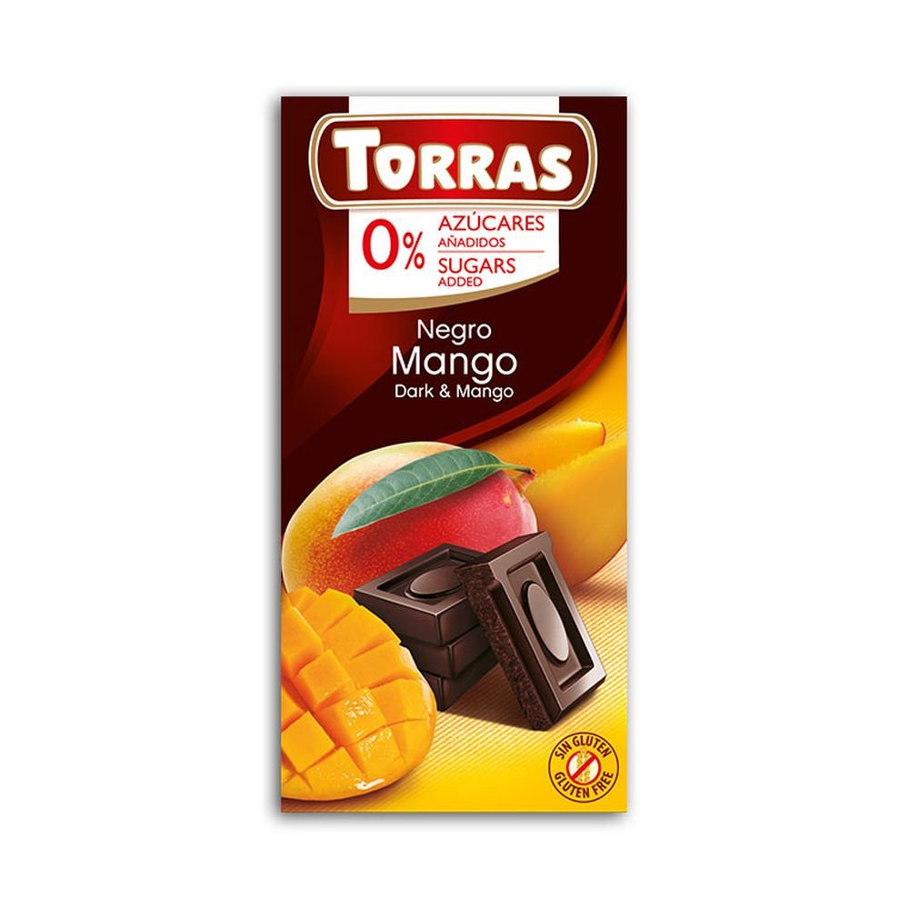 Torras Czekolada gorzka z mango 75g