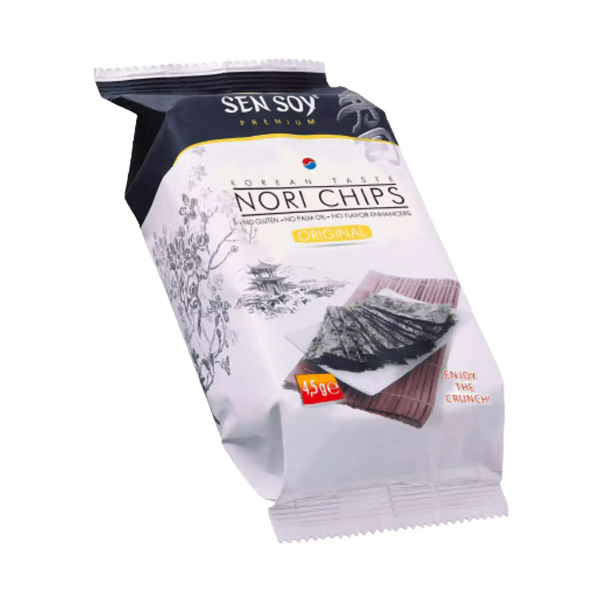 SEN SOY Chipsy Nori Original z solą 4,5g - Sen Soy 2613-uniw