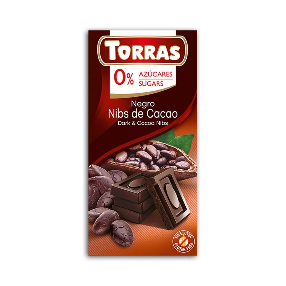 Torras Czekolada gorzka z ziarnem kakao 75 g 1083