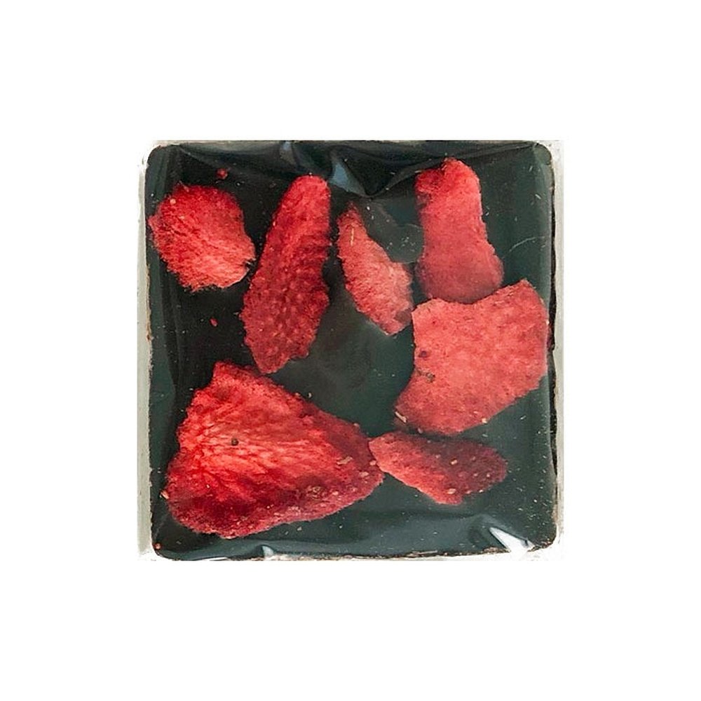 Santini, Mini Czekolada Ciemna z Truskawkami, 20 g