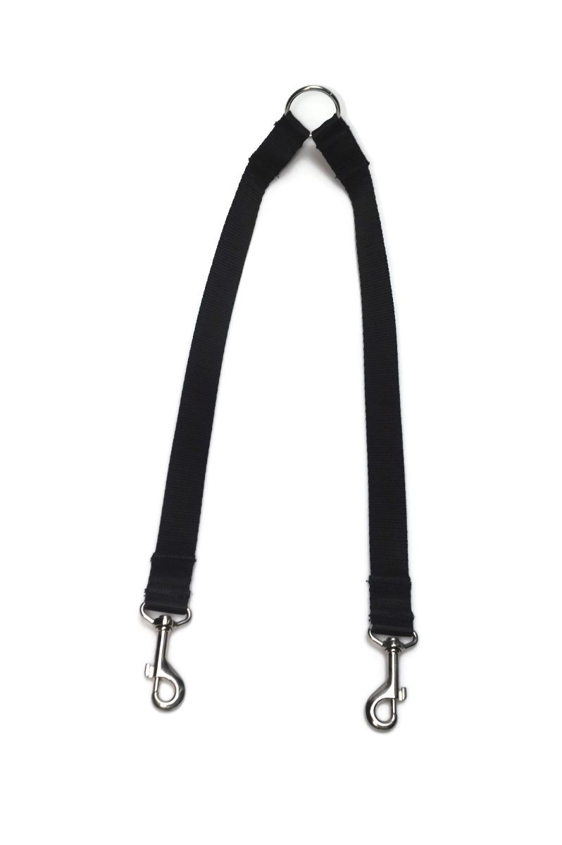 Rozdzielacz smyczy ALIZOO A-017, 25 mm x 50 cm złoty