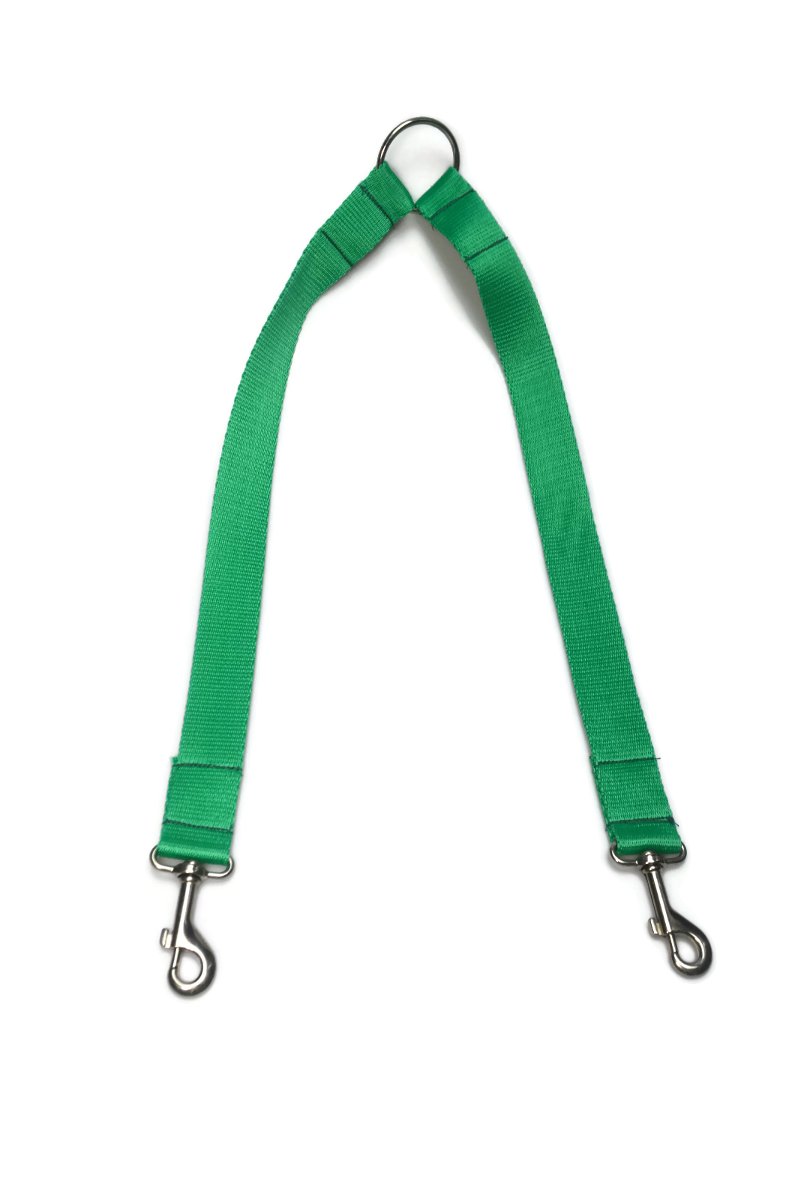 Rozdzielacz smyczy ALIZOO A-018, 30 mm x 50 cm zielony