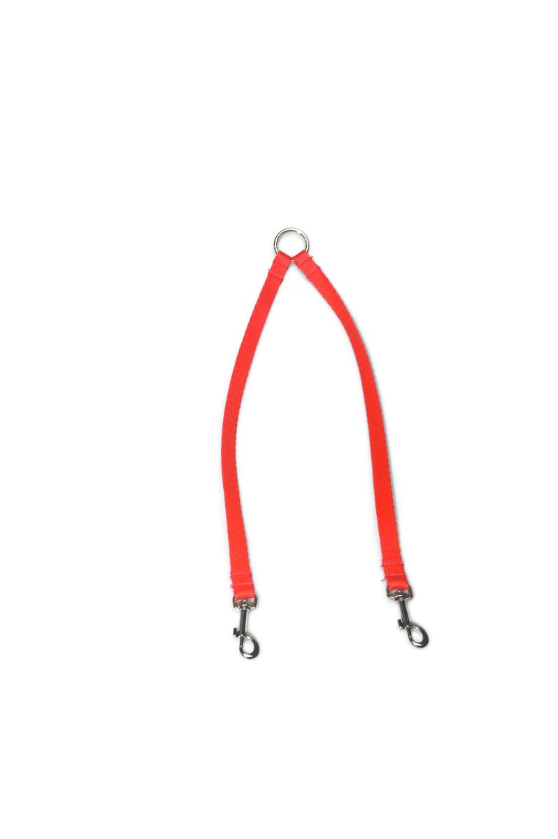 Rozdzielacz smyczy ALIZOO A-014, 13 mm x 40 cm czerwony