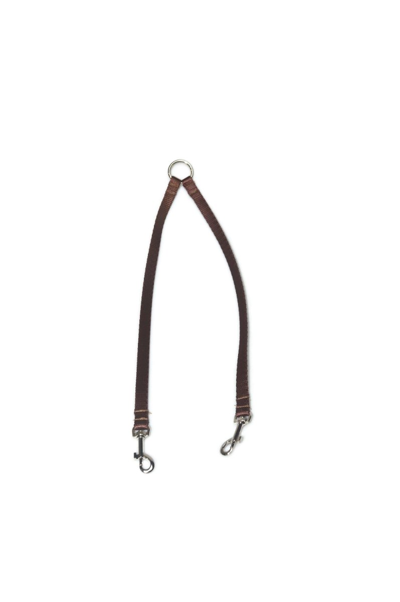 Rozdzielacz smyczy ALIZOO A-014, 13 mm x 40 cm brązowy