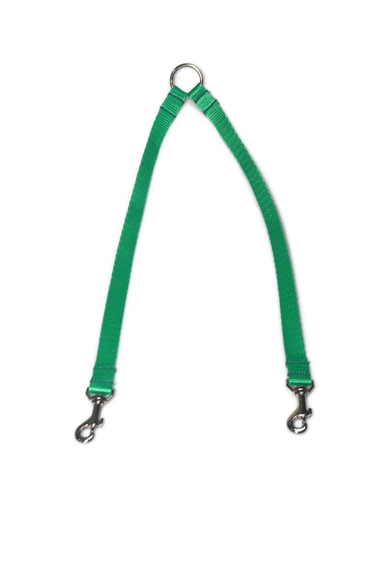 Rozdzielacz smyczy ALIZOO A-015, 16 mm x 40 cm zielony