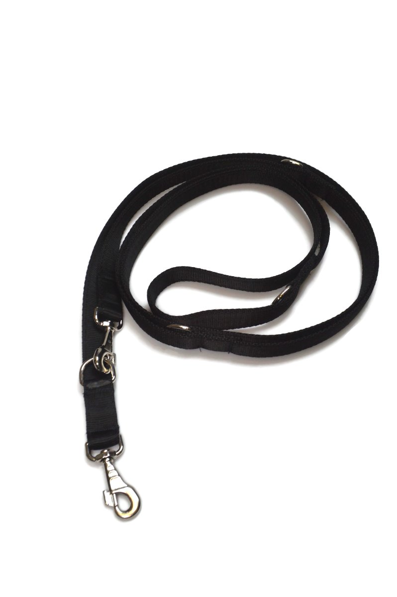 Smycz podwójna ALIZOO A-207, 30 mm x 330 cm czarna