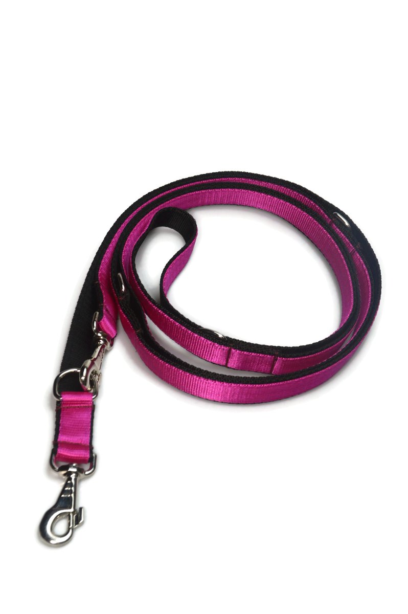 Smycz podwójna ALIZOO A-207, 30 mm x 330 cm różowa