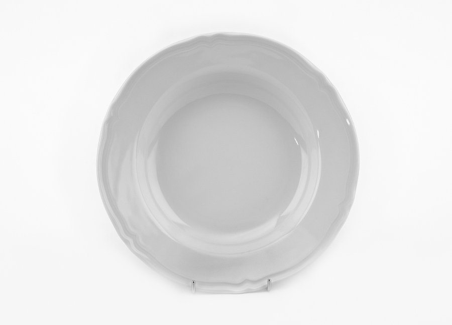 Talerz głęboki 23,5cm Castel White