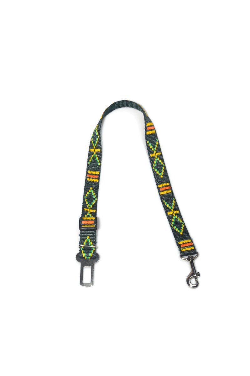 Zapięcie samochodowe indiańskie ALIZOO A-146, 25 mm zielone